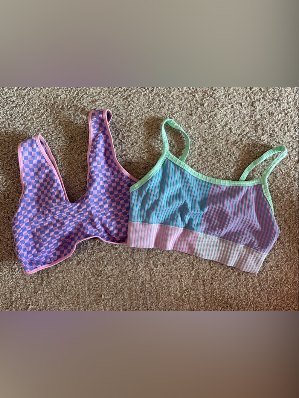 No boundaries sports bras